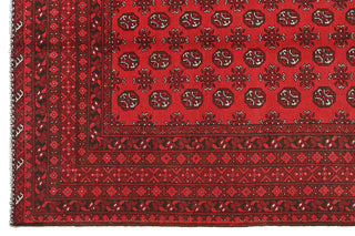 Red Afghan PC 50661 - 2.42m X 1.62m