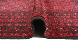 Red Afghan PC 50661 - 2.42m X 1.62m